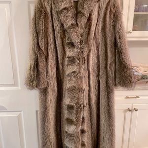 FUR COAT CUSTOM MADE L/XL